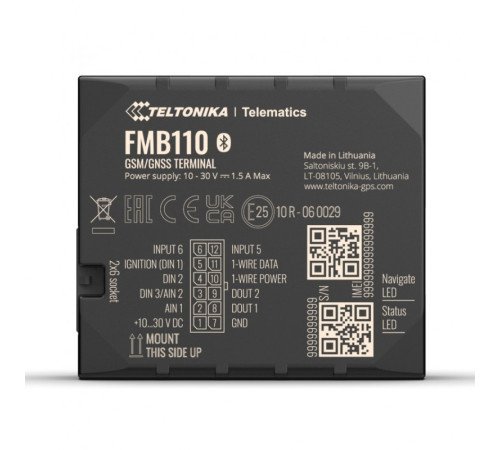 GPS-трекер Teltonika FMB110 для базового моніторингу авто