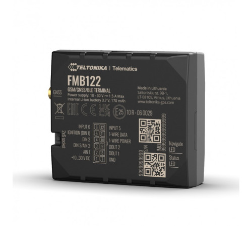 GPS-трекер Teltonika FMB122 с Dual SIM и Bluetooth