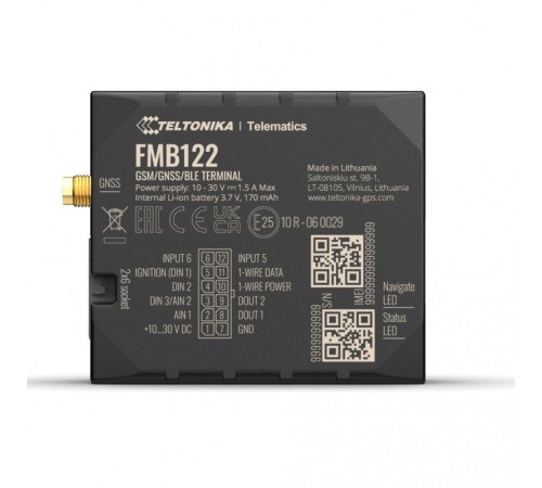 GPS-трекер Teltonika FMB122 с Dual SIM и Bluetooth