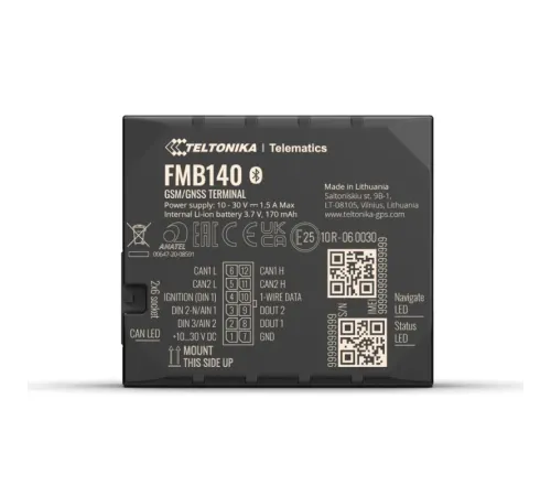 GPS-трекер Teltonika FMB140ALL с CAN-шиной и Bluetooth
