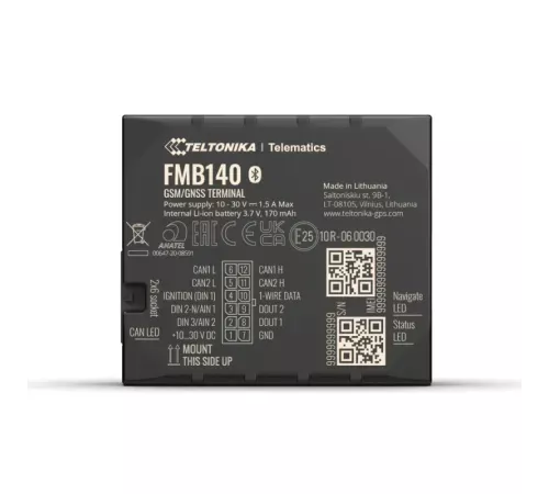 GPS-трекер Teltonika FMB140ALL з CAN-шиною та Bluetooth