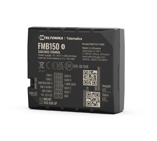 GPS-трекер Teltonika FMB150 с CAN-шиной для автопарка
