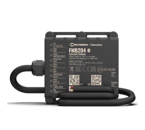 Водозащищенный GPS-трекер Teltonika FMB204 с резервной батареей