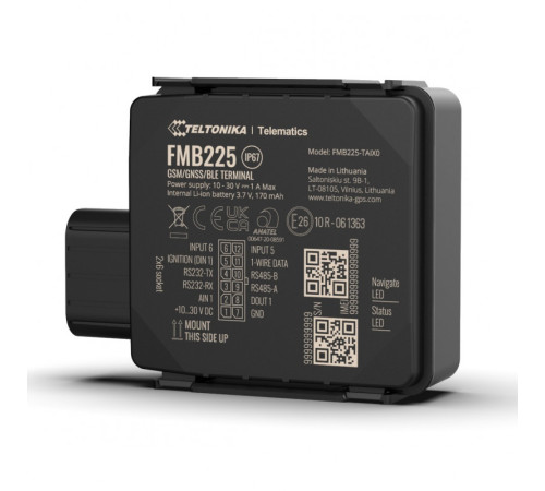 Водозащищенный GPS-трекер Teltonika FMB225 с RS232/RS485