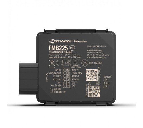 Водозахищений GPS-трекер Teltonika FMB225 з RS232/RS485