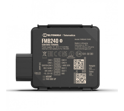 GPS-трекер Teltonika FMB240 LV-CAN 200 с CAN-данными