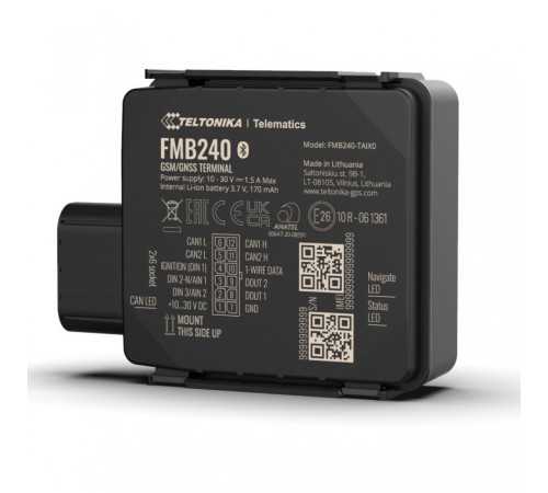 GPS-трекер Teltonika FMB240 LV-CAN 200 с CAN-данными