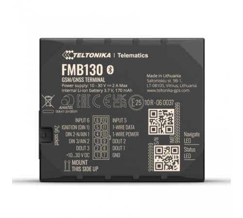 4G GPS-трекер Teltonika FMC130 с гибкими входами