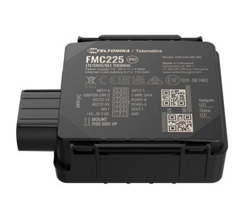 4G GPS-трекер Teltonika FMC225 IP67 с RS232/RS485