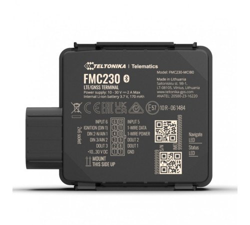 Водозахищений 4G GPS-трекер Teltonika FMC230 IP67