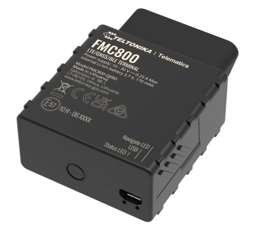4G GPS-трекер Teltonika FMC800 Plug & Play
