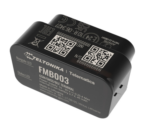 Teltonika FMB003 OBD GPS Tracker to Read OEM Data
