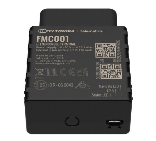 Teltonika FMC001 OBD 4G GPS Tracker with Bluetooth