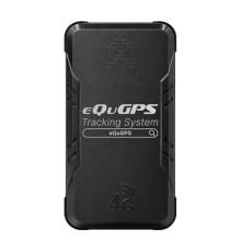 Фото: GPS маяк eQuGPS Q-BOX-M 4500 4G — компактний автономний маяк; вигляд корпусу та комплект.