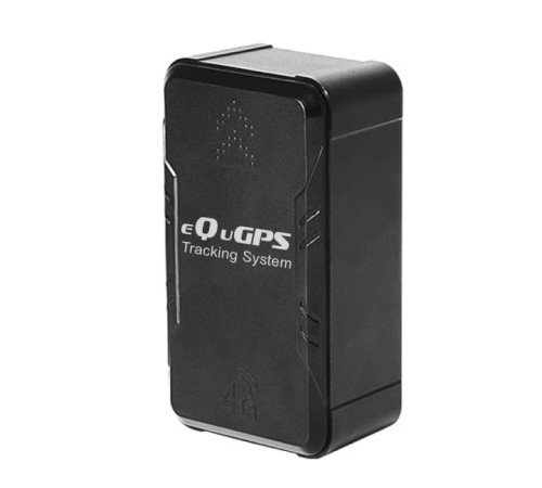 Фото: GPS маяк eQuGPS Q-BOX-M 4500 4G - компактный автономный маяк; вид корпуса и комплект.
