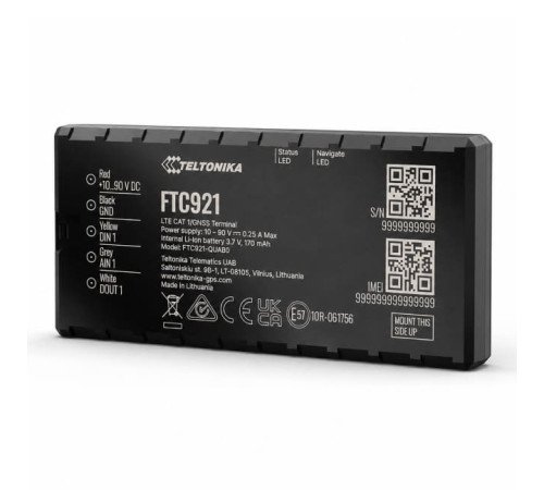 Надежный GPS-трекер Teltonika FTC921 для контроля зажигания и блокировки двигателя