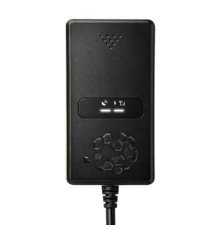 Фото: GPS трекер eQuGPS Track 4G ABC - 4G, SIM, ACC, блокировка; вид устройства и комплект подключения.