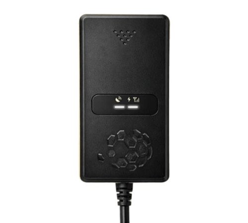Фото: GPS трекер eQuGPS Track 4G ABC — 4G, SIM, ACC, блокування; вигляд пристрою та комплект підключення.