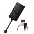 Фото: GPS трекер eQuGPS Track 4G ABCR - 4G, SIM, ACC, блокировка, реле; вид устройства и комплект подключения.