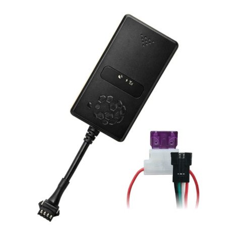 Фото: GPS трекер eQuGPS Track 4G ABCR - 4G, SIM, ACC, блокировка, реле; вид устройства и комплект подключения.