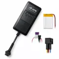 Фото: GPS трекер eQuGPS Track ABCR — SIM, ACC, АКБ, блокування, реле; вигляд пристрою та комплект підключення.