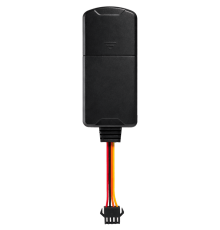 Фото: GPS трекер eQuGPS Track 4G Mini ABCR — 4G, SIM, ACC, блокування; вигляд пристрою та комплект підключення.