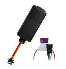 Фото: GPS трекер eQuGPS Track 4G Mini ABCR - 4G, SIM, ACC, блокировка, реле; вид устройства и комплект подключения.