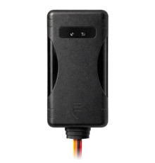 Фото: GPS трекер eQuGPS Track 4G+WiFi ABCR — Wi‑Fi, SIM, ACC, блокування, реле; вигляд пристрою та комплект підключення.