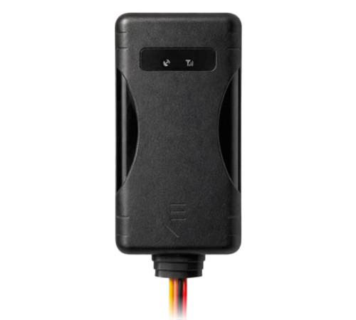 Фото: GPS трекер eQuGPS Track 4G+WiFi ABCR — Wi‑Fi, SIM, ACC, блокировка, реле; вид устройства и комплект подключения.
